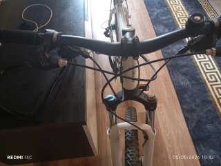 Bicicleta Rockrider RR 5.3 Blanca En buen estado