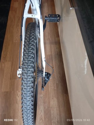 Bicicleta Rockrider RR 5.3 Blanca En buen estado