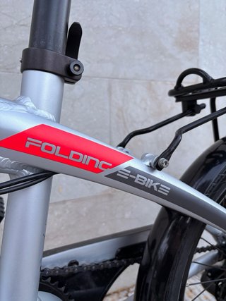 Bici Eléctrica Plegable Atala Club - Como Nueva