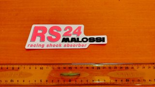 Adesivo Malossi RS 24 racing shock absorber