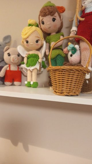 Muñecos crochet artesanales