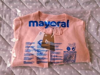 3 AÑOS REBECA manga larga niña MAYORAL NUEVO