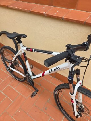 Bicicleta Rockrider RR5.2 L + Home Trainer