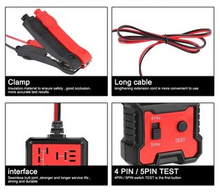 Comprobador Rele Coche 12v Tester Universalter
