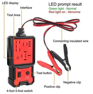 Comprobador Rele Coche 12v Tester Universalter