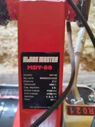 Motoazada gasolina
