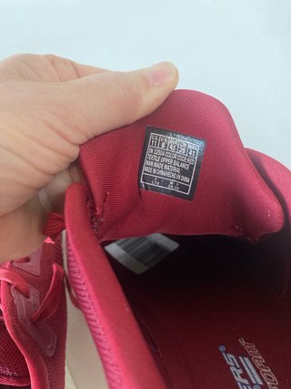 Zapatillas Skechers Bobs granate