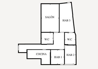 Piso en venta en Zona Norte - Universidad en Móstoles en Móstoles