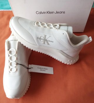 Zapatillas Calvin Klein Jeans Blancas Hombre