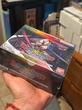 Scatola Booster Resurgence RB01 per il gioco di carte Digimon