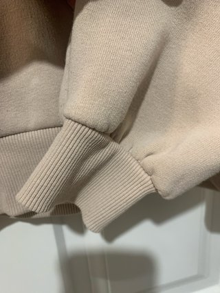 Sudadera Stradivarius Talla S Beige/Blanco