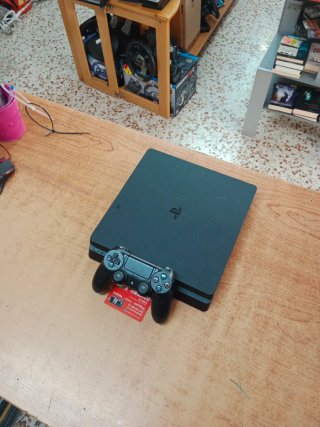 CONSOLA SONY PS4 SLIM 500GB CON COMANDO E CAVO INCLUSI