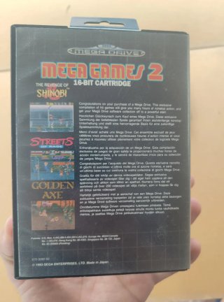 Pack Juegos Mega Drive: Shinobi, Streets of Rage,
