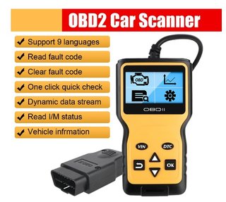 Maquina de Diagnosis OBD2 Multimarca Averias Coche