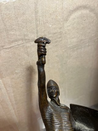 Ronzo Alberto da Giussano statua bronzo