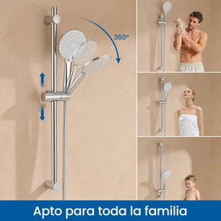 Grifo Bañera con Alcachofa, Columna de Ducha NUEVA