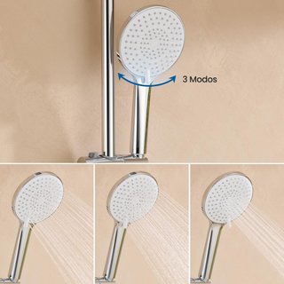 Grifo Bañera con Alcachofa, Columna de Ducha NUEVA