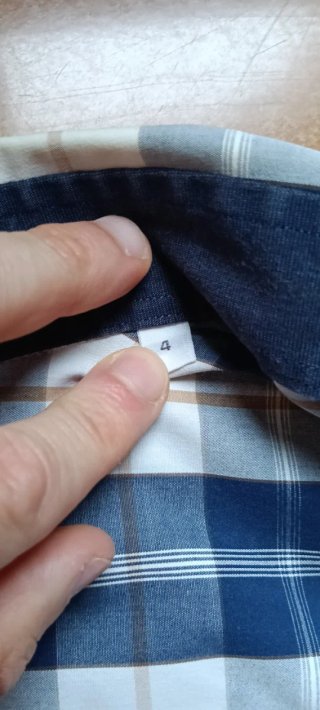 Camicia a quadri da uomo
