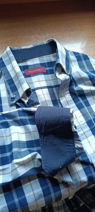 Camicia a quadri da uomo