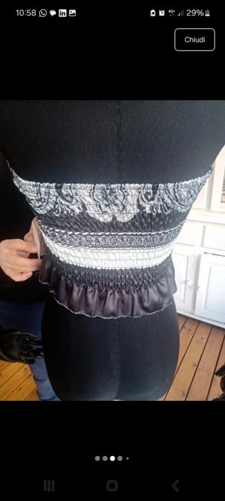 Top donna fantasia paisley