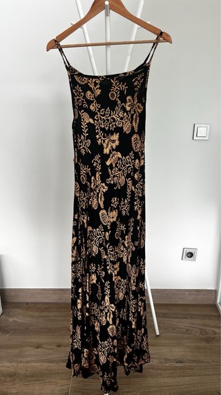 Vestido largo Zara estampado floral