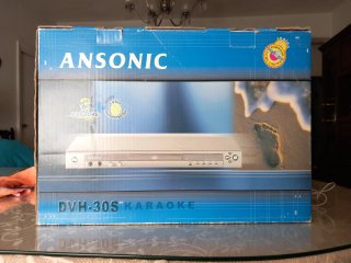 Reproductor DVD Karaoke Ansonic DVH-30S