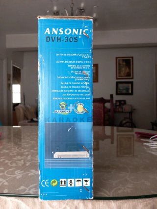 Reproductor DVD Karaoke Ansonic DVH-30S