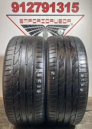 235 40 19 W BRIDGESTONE RUEDA AL 90% VIDA UTIL