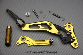 Estriberas retrasadas HONDA MSX 125 GROM 2013 2015