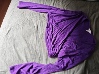 Conjunto premamá morado