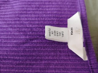 Conjunto premamá morado