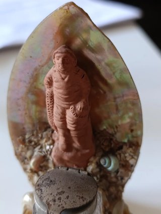 Figura tintero Pescador Concha Marina