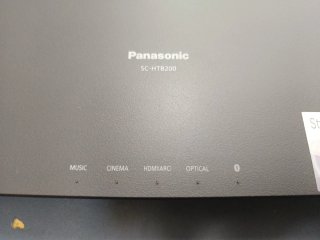 Barra de Sonido Panasonic SC-HTB200 Negra