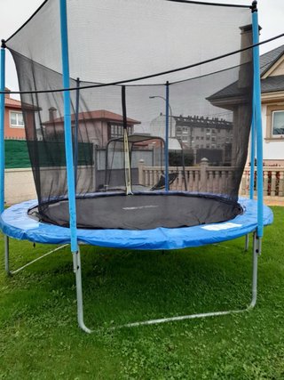 Cama elástica 3 metros con red de seguridad