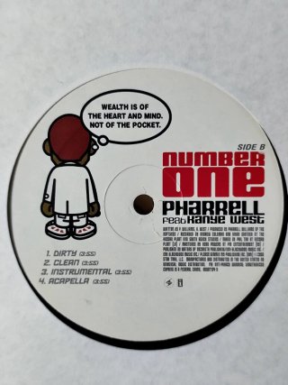 Vinilo Pharrell/Kanye West - Number One 12"