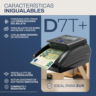 Detector Billetes Falsos Detectalia D7T+