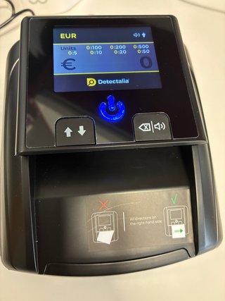 Detector Billetes Falsos Detectalia D7T+