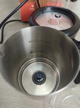 Morpilot Espumador de Leche Eléctrico 500ml 6 en 1