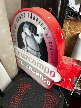 Cartel para bar