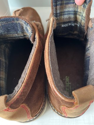 Botas de piel marrones