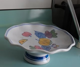 Vintage '70: portadolci in ceramica