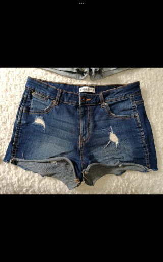 Pantalones cortos vaqueros mujer