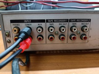 Amplificador Sony TA-AX4 Plata