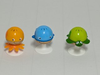Juguetes con ventosa para trona (3 uds)