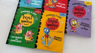 5 libros de Escuela de monstruos
