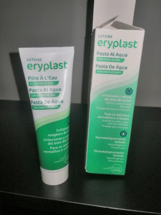 Crema pañal Eryplast Lutsine con óxido de zinc