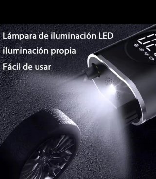 Inflador Portátil Coche/Moto/Bici