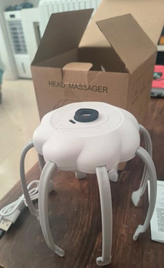 Masajeador eléctrico de cabeza 3 modos