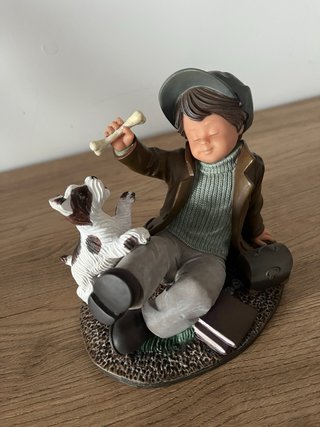 Figura Nadal Studio Niño con Perro