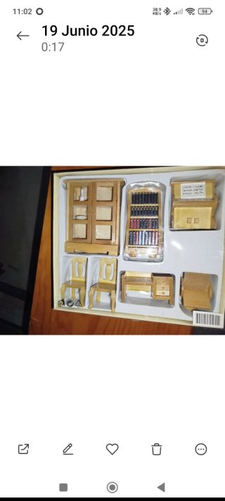 Mobiliario Casa Muñecas Madera